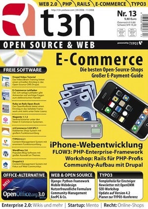 t3n 13 – E-Commerce - Die besten Open-Source-Shops