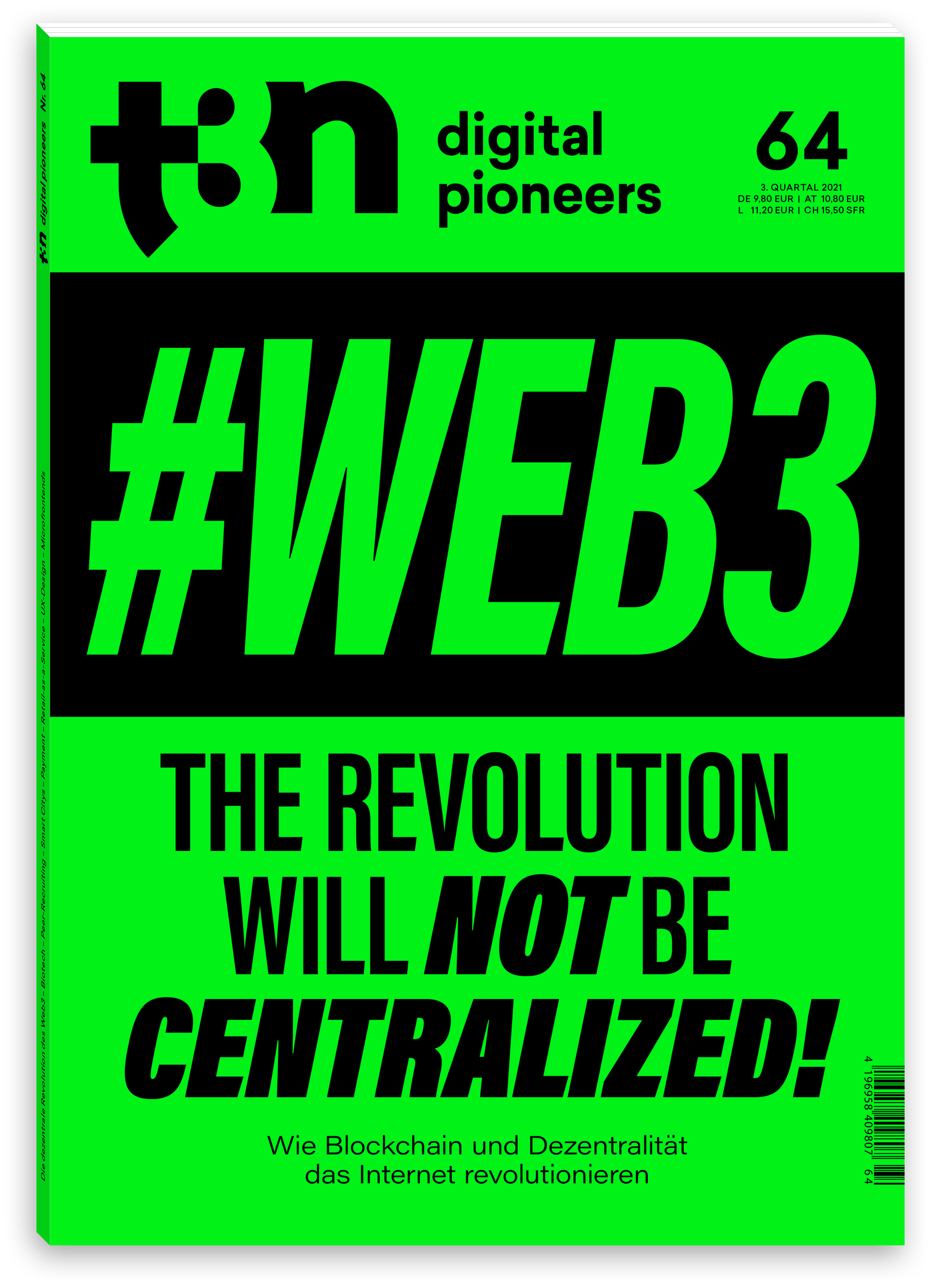 t3n 64 – Web3 – Die dezentrale Revolution